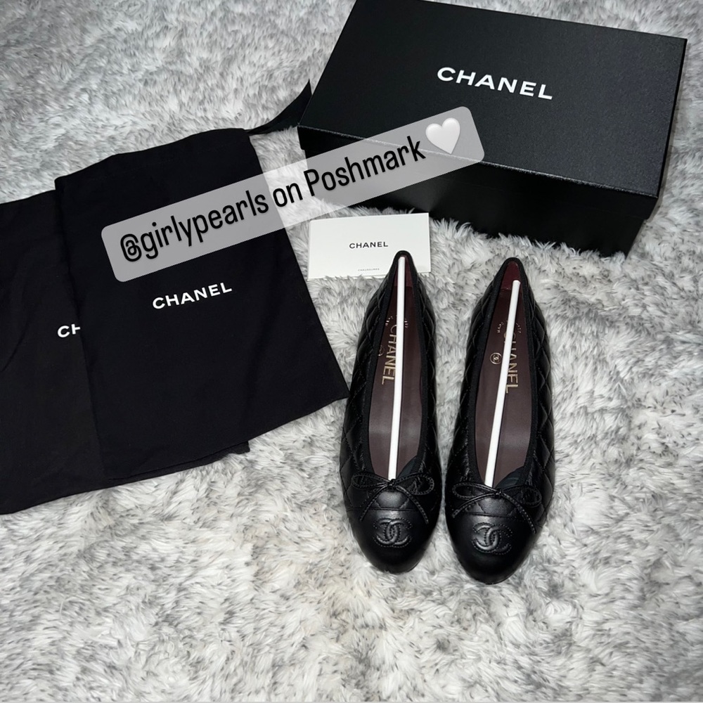 Chanel Ballerinas Quilt Aged Calfskin - Picture 4 of 17